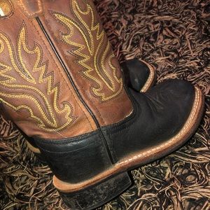 Toddler size 10 Old West Cowboy Boots